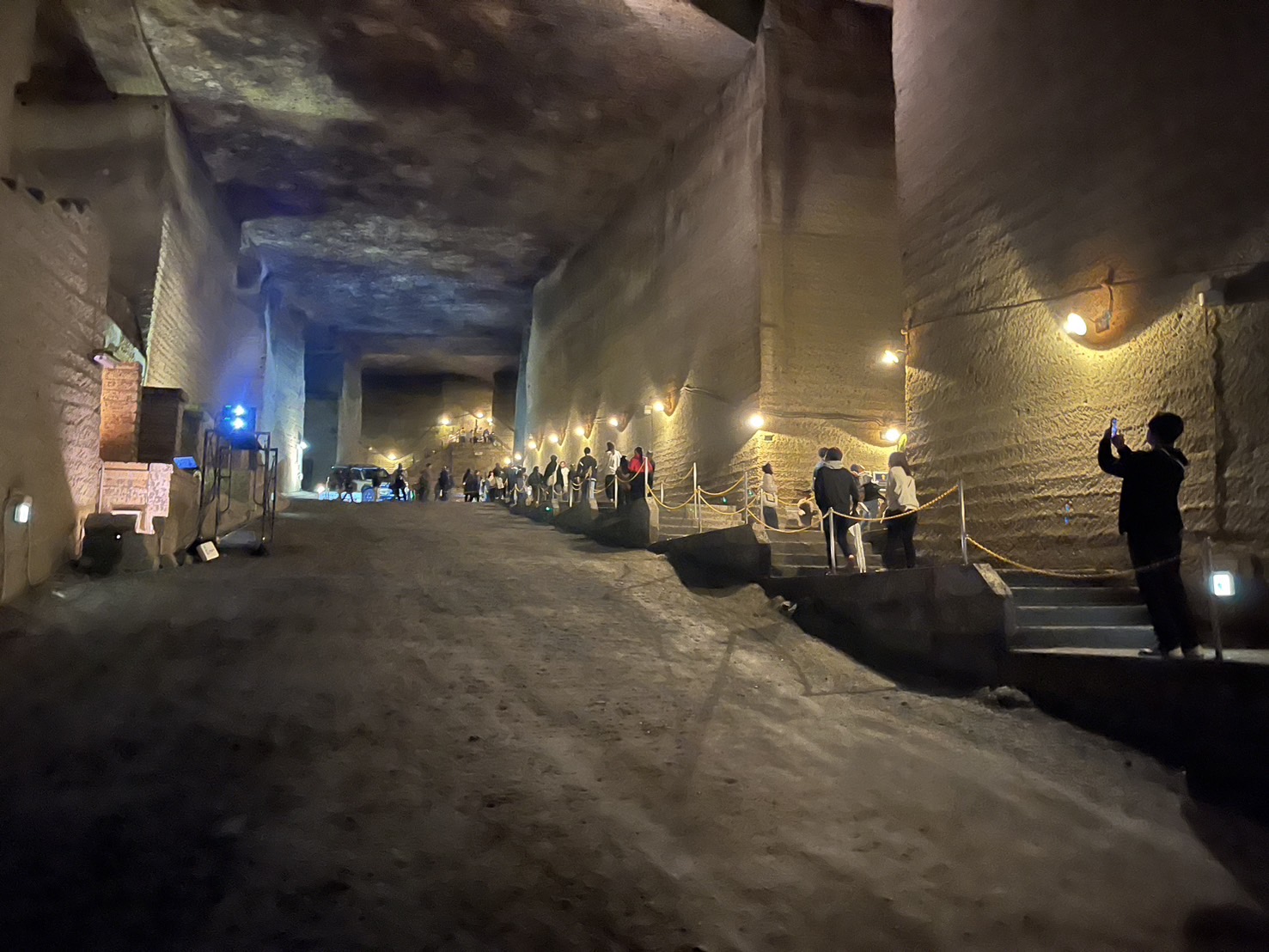 大谷資料館の地下採掘場跡